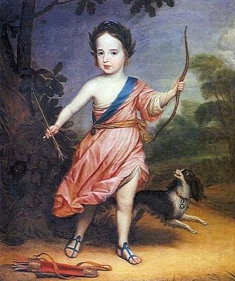 Gerard van Honthorst Willem III op driejarige leeftijd in Romeins kostuum china oil painting image